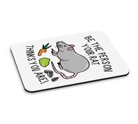 Essere Il Persona Tuo Ratto Thinks Ti Are PC Computer Mouse Pad Crazy Lady Uomo