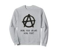 "Essere liberi significa essere punk!", Punks, punk-rock Felpa