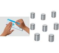 ESSERE! Magneti Board® Ø 0,8 x 1,0 argento NEW