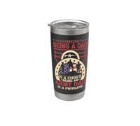 Essere papà è una scelta Essere un papà dell"esercito è un privilegio negli Stati Uniti Bicchiere termico in acciaio inox doppia parete