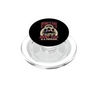Essere papà è una scelta Essere un papà dell"esercito è un privilegio negli Stati Uniti PopSockets PopGrip per MagSafe