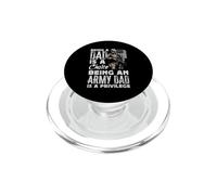 Essere papà è una scelta Essere un papà dell'esercito è un privilegio PopSockets PopGrip per MagSafe