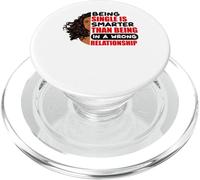 Essere single è più intelligente che avere una relazione sbagliata PopSockets PopGrip per MagSafe