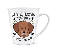 Essere The Persona Il Cane Thinks You Are 341ml Latte Tazza Animale Pazzo Donna