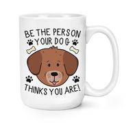Essere The Persona Il Cane Thinks You Are 426ml Grande Tazza Animale Pazzo Donna
