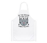Essere The Persona Il Gatto Thinks You Are Chef Grembiule Animale Pazzo Lady Man