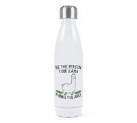 Essere The Persona Il Lama Thinks You Are Doppio Muro Acqua Bottiglia Pazzo Lady