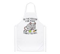 Essere The Persona Il Mouse Thinks You Are Chef Grembiule Pazzo Donna Divertente