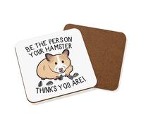 Essere The Persona Tuo Criceto Thinks You Are Sottobicchiere Pazzo Donna Uomo