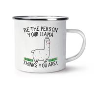 Essere The Persona Tuo Lama Thinks You Are Smalto Tazza Pazzo Donna Uomo Funny