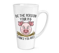 Essere The Persona Tuo Maiale Thinks You Are 483ml Grande Latte Tazza Animale