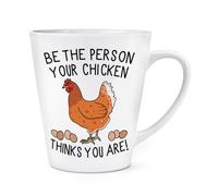 Essere The Persona Tuo Pollo Thinks You Are 341ml Latte Tazza Pazzo Donna Uomo