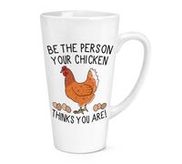 Essere The Persona Tuo Pollo Thinks You Are 483ml Grande Latte Tazza Pazzo Donna