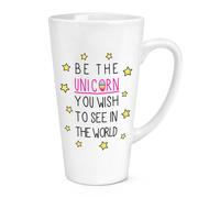 Essere The Unicorno You Desideri See IN Mondo 483ml Grande Latte Tazza - Funny
