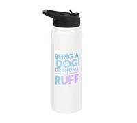 Essere un cane nonna è ruff Dog Nonna Stainless Steel Insulated Water Bottle