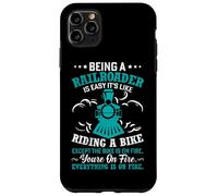 Essere un ferroviario è facile è come andare in bicicletta tranne che Custodia per iPhone 11 Pro Max