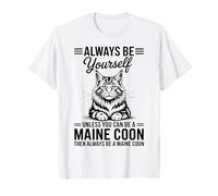 Essere Un Maine Coon Divertente Maine Coon Maglietta