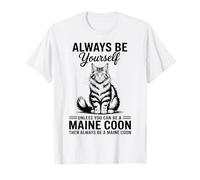 Essere Un Maine Coon Divertente Maine Coon Maglietta