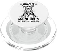 Essere un Maine Coon Divertente Maine Coon PopSockets PopGrip per MagSafe