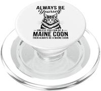 Essere un Maine Coon Divertente Maine Coon PopSockets PopGrip per MagSafe