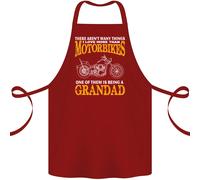 Essere Un Nonno Biker Moto Motocicletta Grembiule In Cotone 100% Biologico
