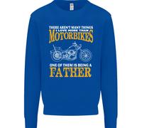 Essere Un Padre Biker Moto Uomo Felpa Maglione