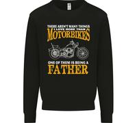 Essere Un Padre Biker Moto Uomo Felpa Maglione