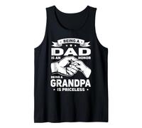 Essere Un papà è Un Onore Il Nonno è Un Nonno Inestimabile Canotta