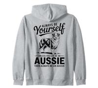 Essere Un Pastore Australiano Divertente Australiano Felpa con Cappuccio