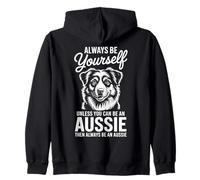Essere Un Pastore Australiano Divertente Australiano Felpa con Cappuccio