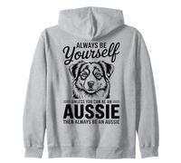 Essere Un Pastore Australiano Divertente Australiano Felpa con Cappuccio