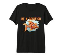 Essere Un Pesce Rosso L'animale più Felice sulla Terra Maglietta Premium