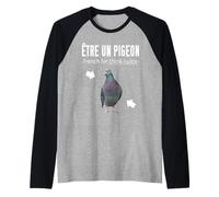 Essere Un Piccione Francese per Pensare Due francesi Inglese Maglia con Maniche Raglan