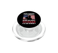 Essere un soldato è una scelta essere un veterano dell'esercito è un onore PopSockets PopGrip per MagSafe