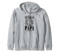 Essere un veterano è un onore essere papà non ha prezzo Felpa con Cappuccio
