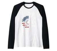 Essere una moglie è una scelta Veteran Wife Veterans Day Maglia con Maniche Raglan