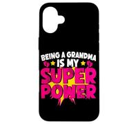 Essere una nonna è il mio super potere nonna scherzi nonna Custodia per iPhone 16 Plus