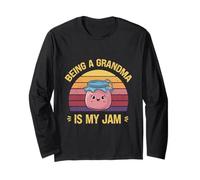 Essere una nonna è la mia marmellata divertente nonna Maglia a Manica