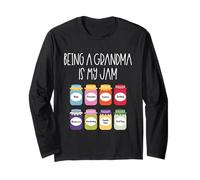Essere Una Nonna è la mia marmellata - Nonna Nana Mimi Gigi Maglia a Manica