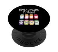 Essere una nonna è la mia marmellata - Nonna Nana Mimi Gigi PopSockets PopGrip Adesivo