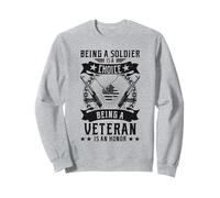 Essere una scelta soldato Essere un veterano è un onore Felpa