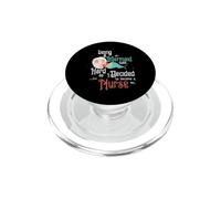 Essere una sirena era difficile, quindi ho deciso di diventare un"infermiera RN PopSockets PopGrip per MagSafe