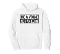 Essere Una Voce Non Un Echo Felpa con Cappuccio