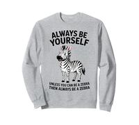 Essere Una Zebra Felpa