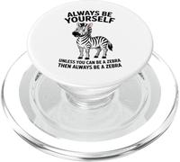 Essere una zebra PopSockets PopGrip per MagSafe
