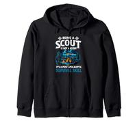 Essere Uno Scout, Non Un Hobby, Post abilità di Sopravvivenza apocalittica Felpa con Cappuccio