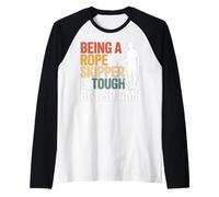Essere Uno Skipper di Corda è Difficile, ma Lo Sono Anche io Maglia con Maniche Raglan