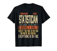 Essere uno statistico è facile, è come andare in bicicletta Maglietta