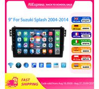 ESSGOO 9" 2 DIN Android 14 Per Suzuki Splash Opel Agila B 2004-2014 CarPlay Android Auto Autoradio GPS Navigazione FM Wifi BT RDS Mirror Link Lettore Video Multimediale 2-32G Carplay