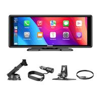 ESSGOO CarPlay & Android Auto, schermo per auto da 10,26 pollici,supporto Siri e G-oogle Assistant, mappe online, facile installazione, adatto a vari modelli di veicoli